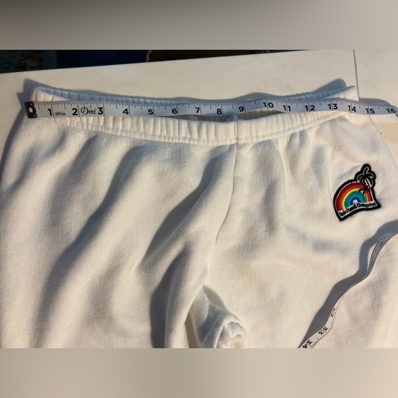 Spiritual Gangster Perfect Terry Sweatpants Rainbow Patch Cotton Size Large - Picture 15 of 16